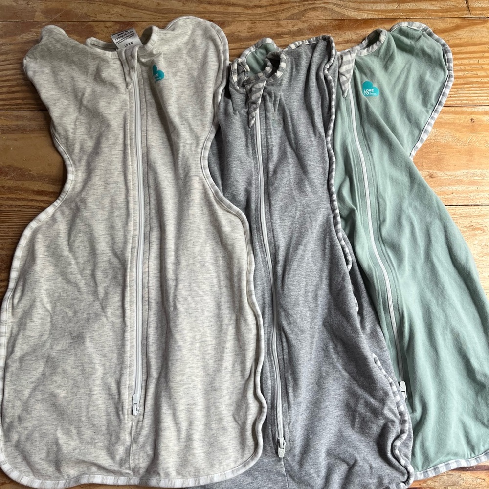 Love to Dream Swaddle Bundle 1.0 Tog and 0.5 Tog Size Small